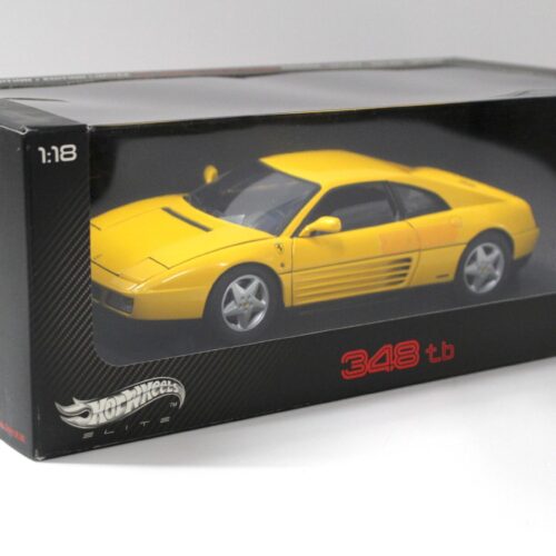 1:18 Hot Wheels Elite Ferrari 348tb Coupe yellow