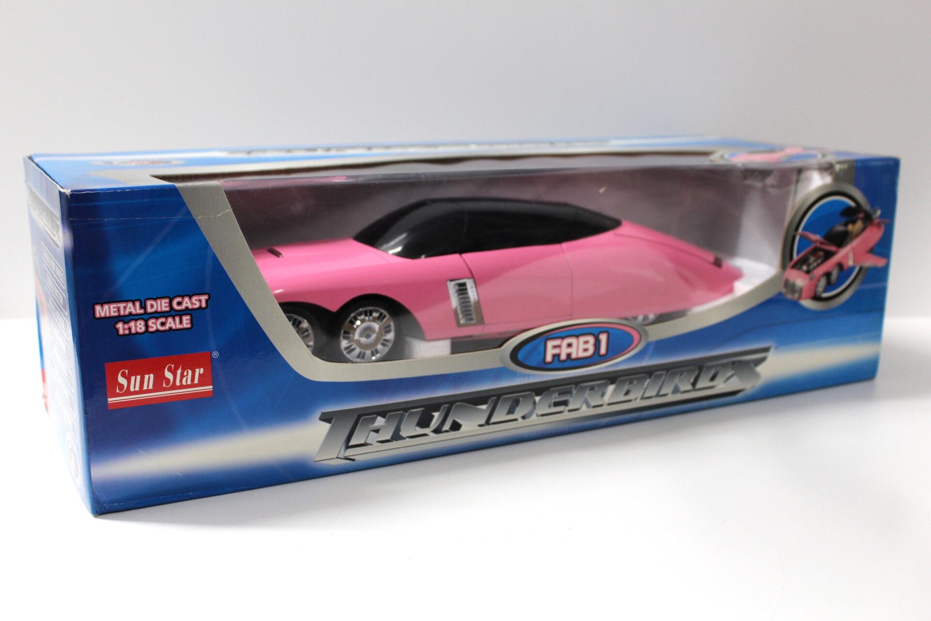 1:18 Sun Star Ford Thunderbirds FAB1 Lady Penelope pink
