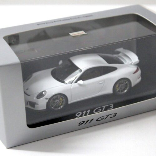 1:43 Minichamps Porsche 911 991 GT3 white DEALER VERSION