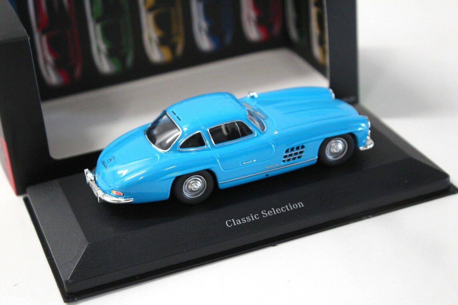 1:43 Premium Collectibles Mercedes 300SL Pop Art blue DEALER VERSION