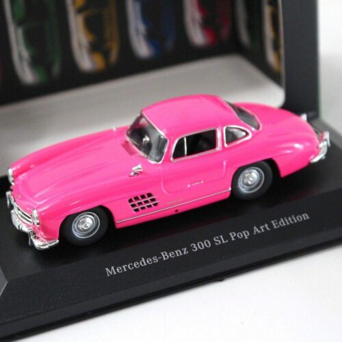 1:43 Premium Collectibles Mercedes 300SL Pop Art pink DEALER VERSION