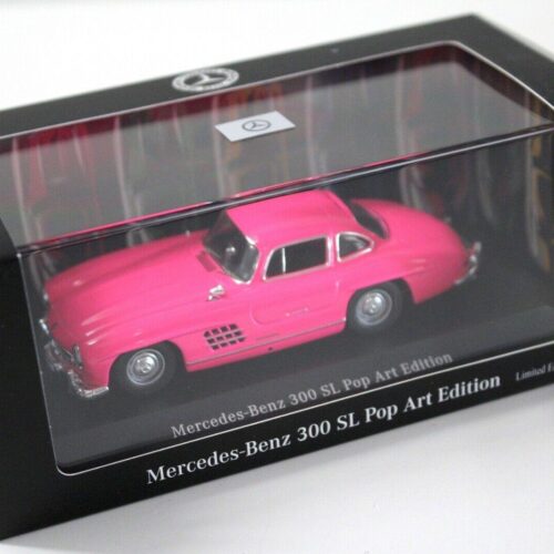 1:43 Premium Collectibles Mercedes 300SL Pop Art pink DEALER VERSION
