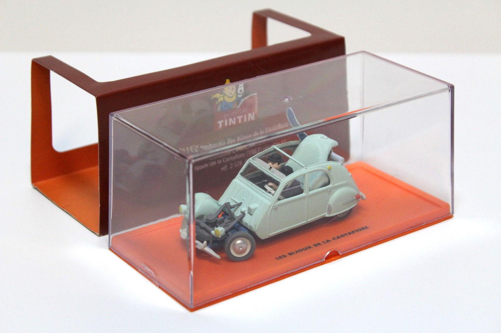 1:43 TINTIN Citroen 2CV Belge "Tim und Struppi"