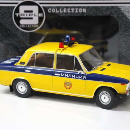 1:18 Triple9 IXO Lada 1600 VAZ USSR Traffic Police Polizei 1976