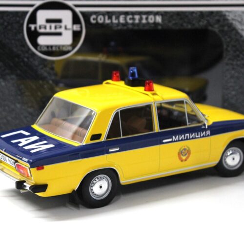 1:18 Triple9 IXO Lada 1600 VAZ USSR Traffic Police Polizei 1976