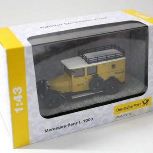 1:43 Premium ClassiXXs Mercedes L1000 "Deutsche Reichspost" yellow