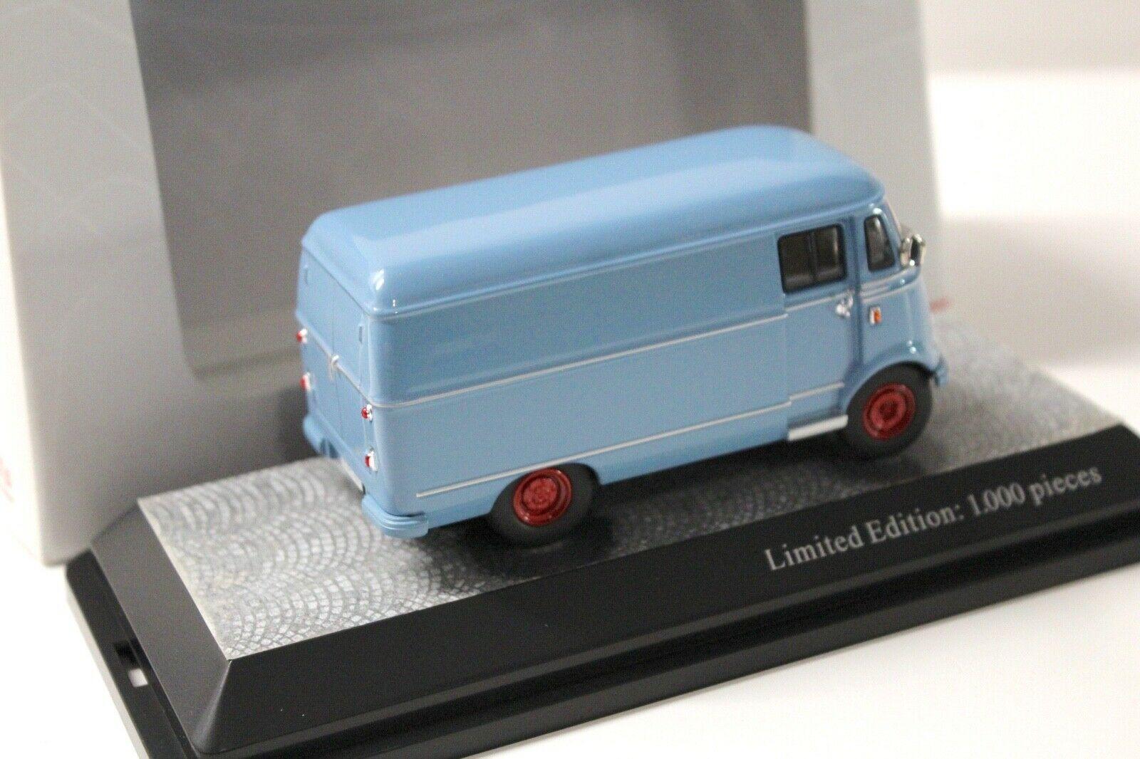 1:43 Premium ClassiXXs Mercedes L319 Van Kasten light blue