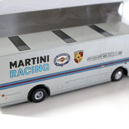1:43 Premium ClassiXXs Mercedes O317 Porsche Renntransporter "MARTINI RACING"