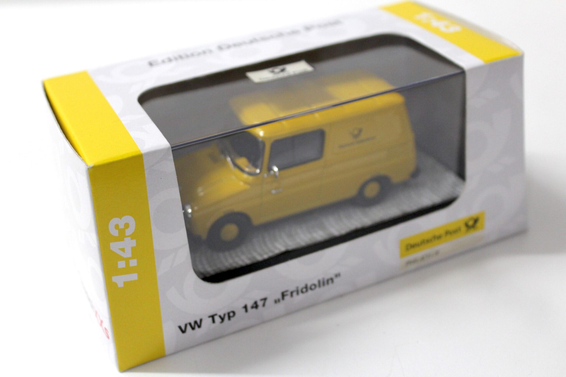 1:43 Premium ClassiXXs VW Typ 147 Fridolin "Deutsche Bundespost" yellow
