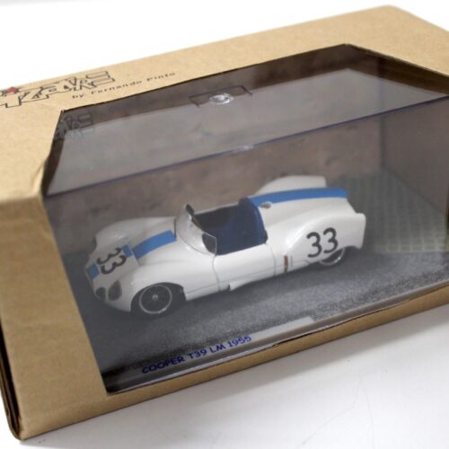 1:43 Spark Bizarre Cooper T39 Le Mans 1955 white/ blue #33