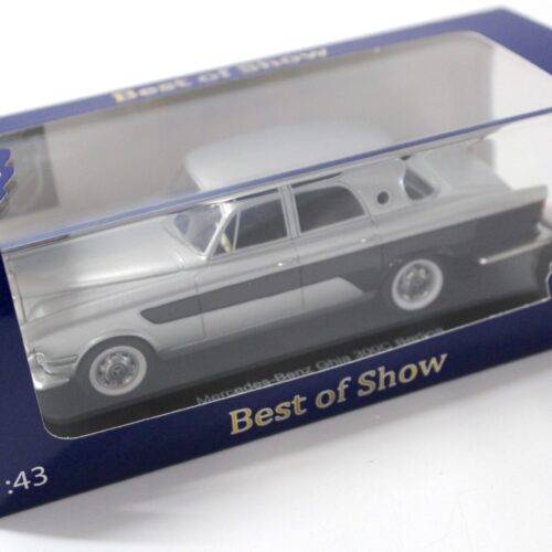 1:43 BOS Mercedes Ghia 300C Berlina silver/ black