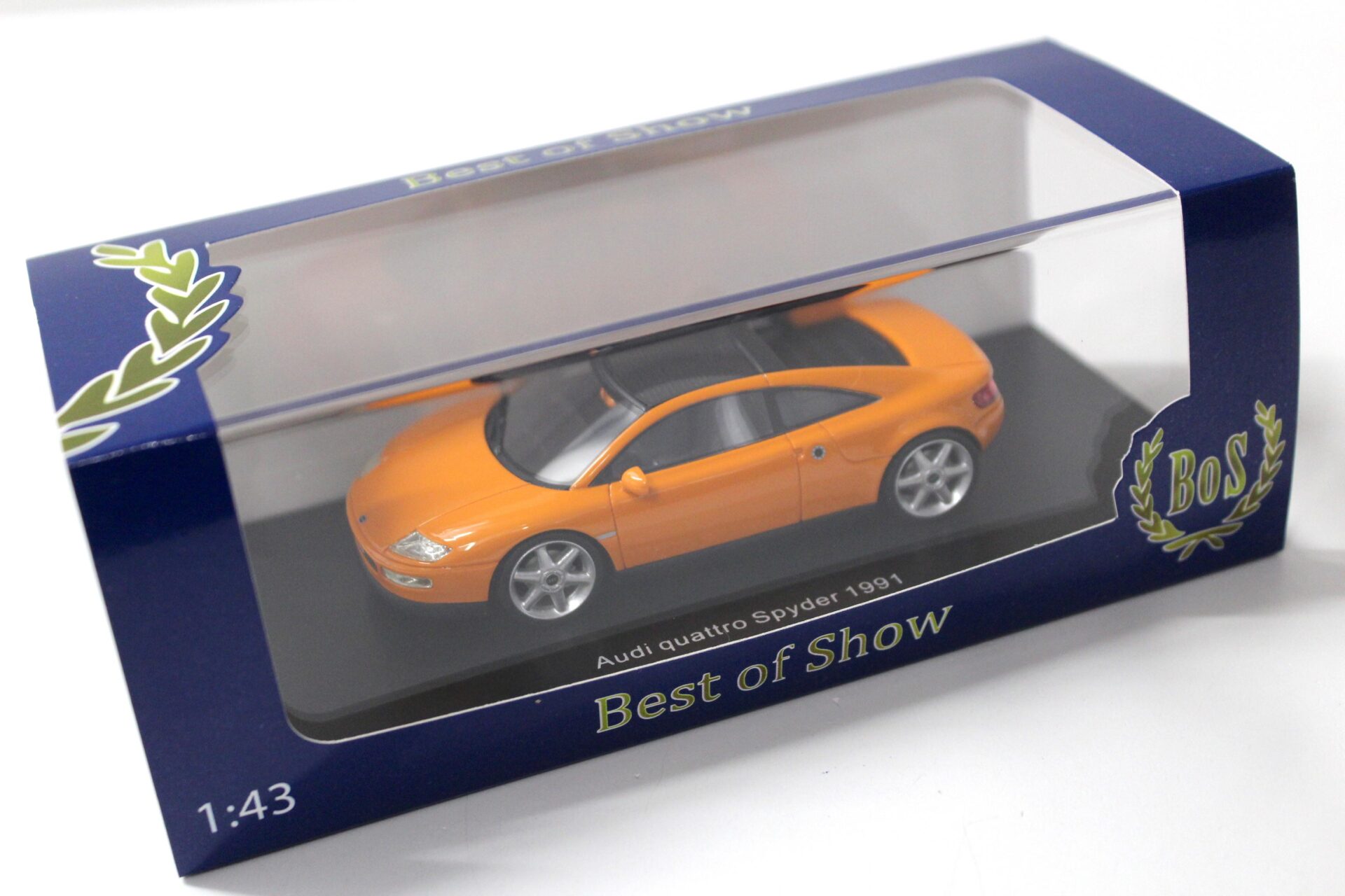 1:43 BOS Audi Quattro Spyder 1991 orange