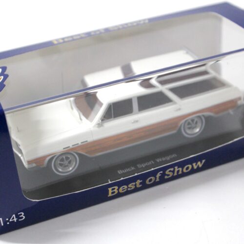 1:43 BOS Buick Sport Wagon white/ wood panels