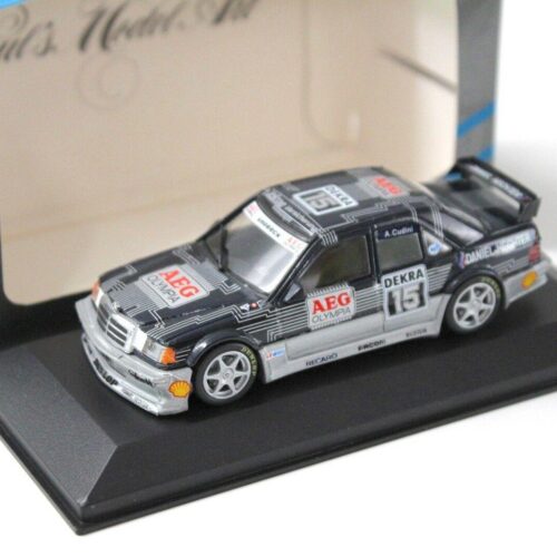 1:43 Minichamps Mercedes 190E EVO1 Snobeck A.Cudini #15 AEG