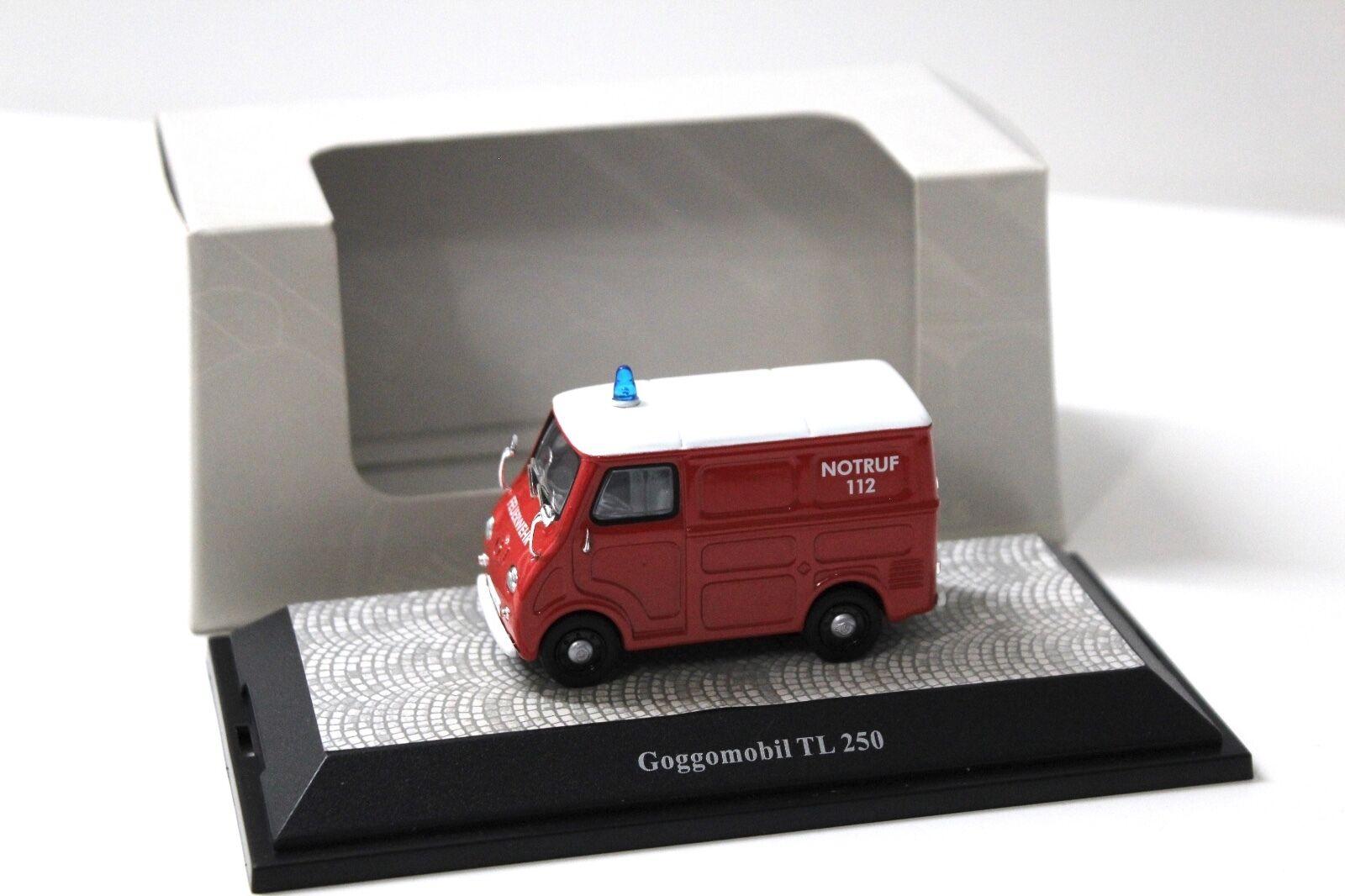 1:43 Premium ClassiXXs Goggomobil TL 250 Feuerwehr red