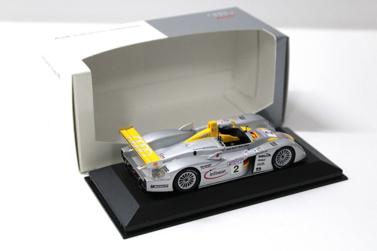 1:43 Minichamps Audi R8 Le Mans #2 Infineon DEALER VERSION