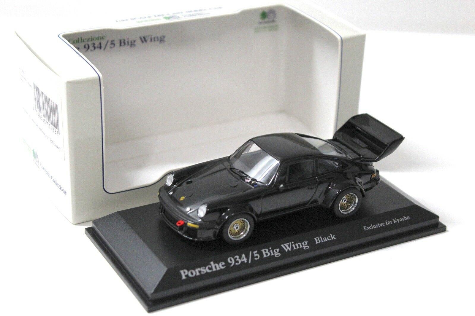 1:43 Kyosho Porsche 934/5 "Big Wing" black