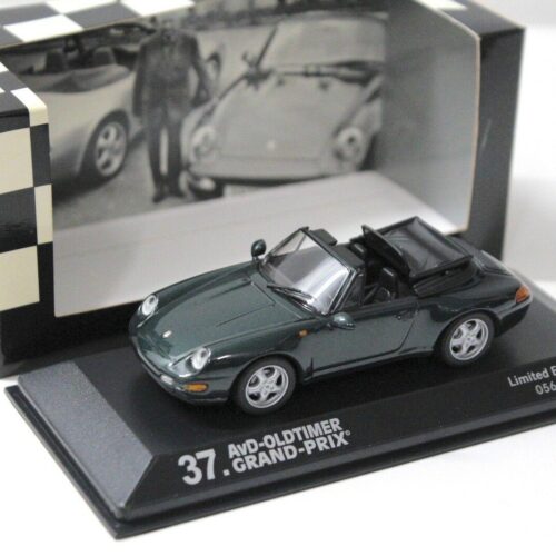 1:43 Minichamps Porsche 911 (993) Carrera Cabriolet green 37. AVD GP