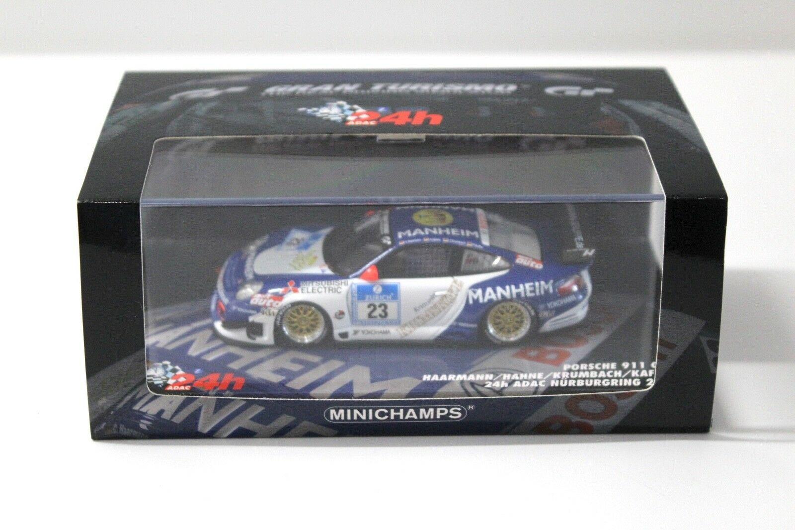 1:43 Minichamps Porsche 911 GT3 24h Nürburgring 2008 #23