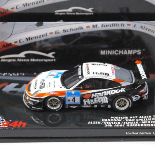 1:43 Minichamps Porsche 911 997 Alzen Turbo H&R 24h 2008 #4