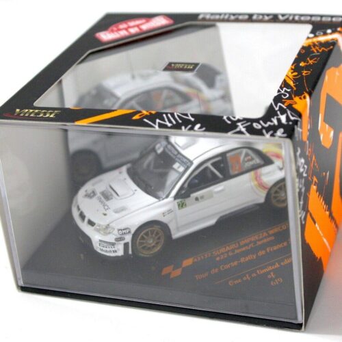 1:43 Vitesse Subaru Impreza WRC07 Tour de Corse France #22 white
