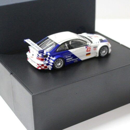 1:43 Minichamps BMW M3 GTR 2001 ALMS Müller/ Letho #42 DEALER VERSION