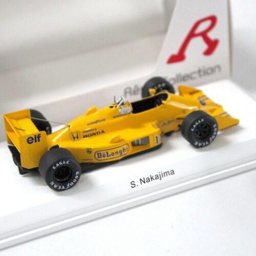1:43 Spark Lotus 99T 1987 Japanese GP 6th #11 Nakajima