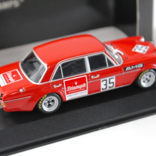 1:43 Minichamps Mercedes 300 SEL 6.8 AMG Südwestpokal Hockenheim 1971 #35