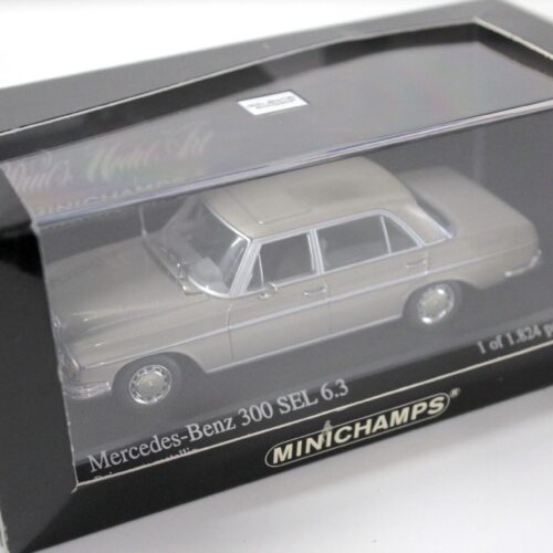 1:43 Minichamps Mercedes 300 SEL 6.3 Limousine beige-grey metallic 1968