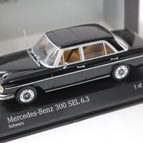 1:43 Minichamps Mercedes 300 SEL 6.3 Limousine black 1968