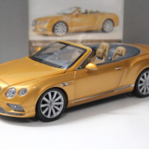1:18 Paragon Bentley Continental GT Convertible Sunburst Gold 2016