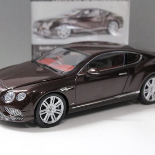 1:18 Paragon Bentley Continental GT Coupe Burgundy red 2016