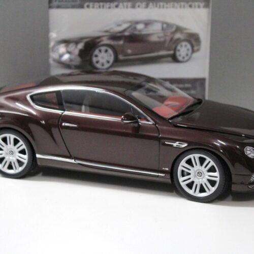 1:18 Paragon Bentley Continental GT Coupe Burgundy red 2016