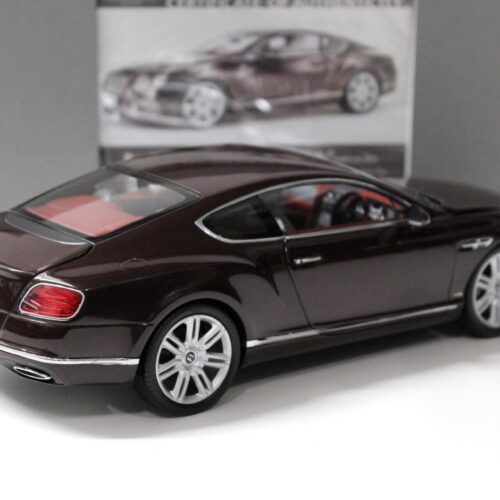 1:18 Paragon Bentley Continental GT Coupe Burgundy red 2016