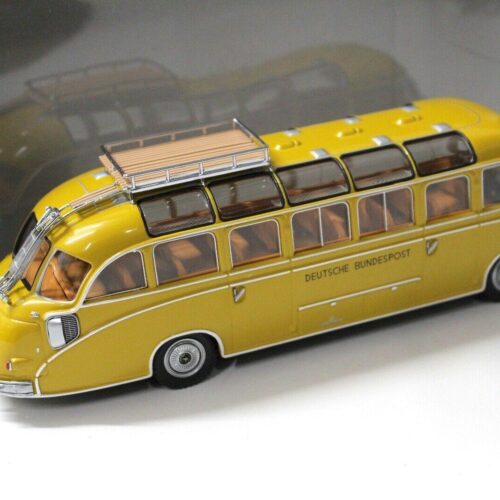 1:43 Minichamps Setra S8 Bus Post Bus Deutsche Bundespost yellow