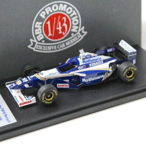 1:43 BBR () F1 Williams Renault FW18 GP Australia Villeneuve ROTHMANS