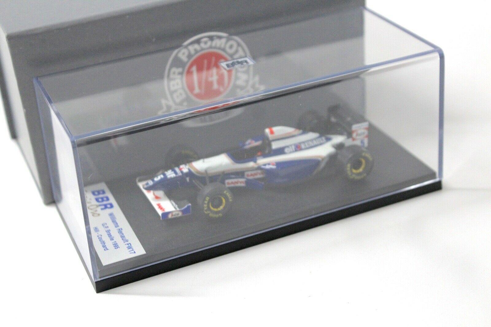 1:43 BBR () F1 Williams Renault FW17 GP Brazil 1995 Hill #5