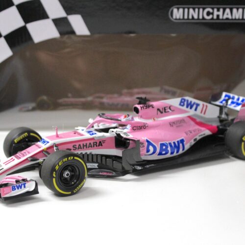 1:18 Minichamps Force India F1 Team Mercedes VJM11 Sergio Perez 2018