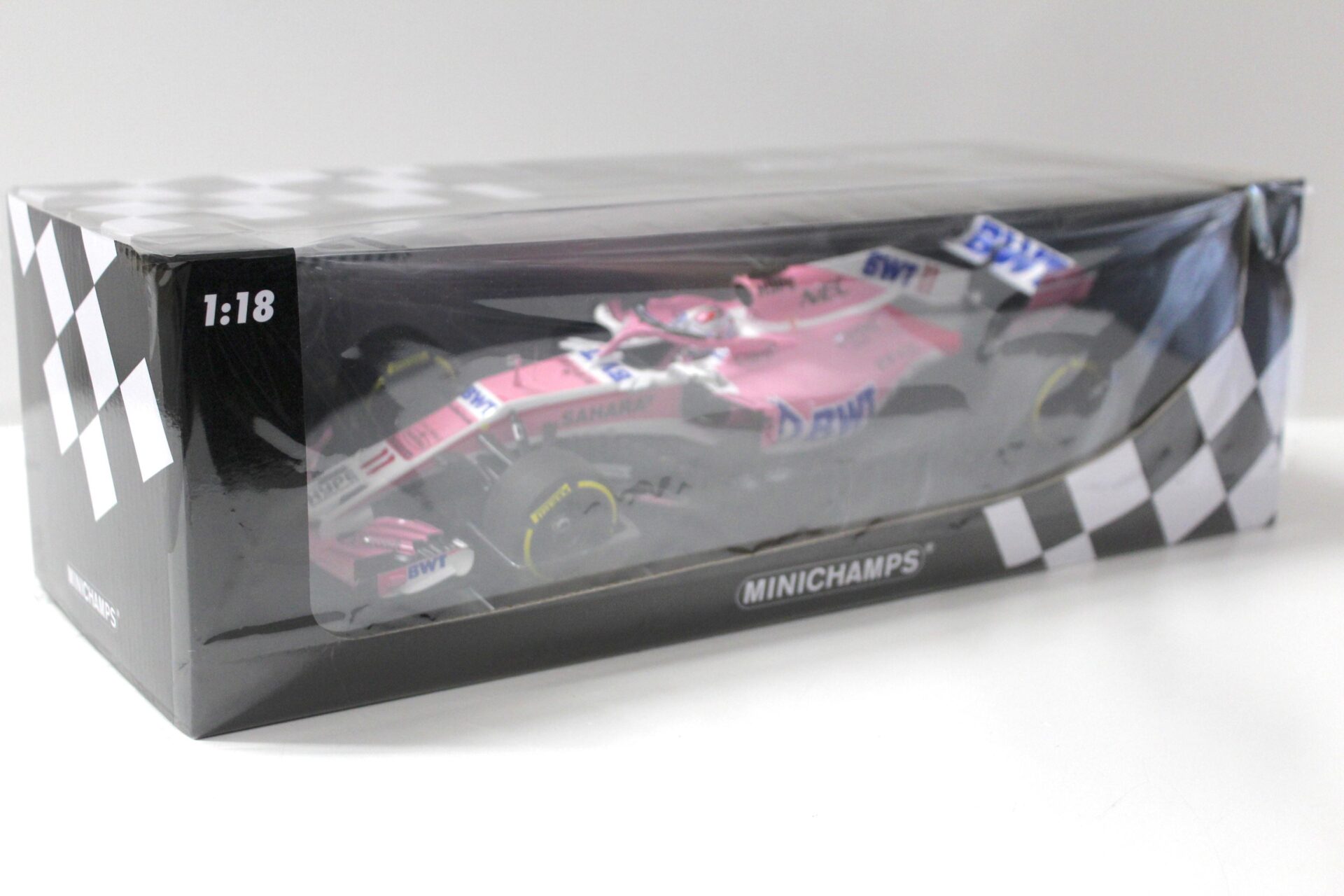 1:18 Minichamps Force India F1 Team Mercedes VJM11 Sergio Perez 2018