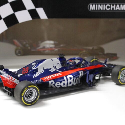 1:18 Minichamps Red Bull F1 SCUDERIA Toro Rosso Honda STR13 Hartley 2018