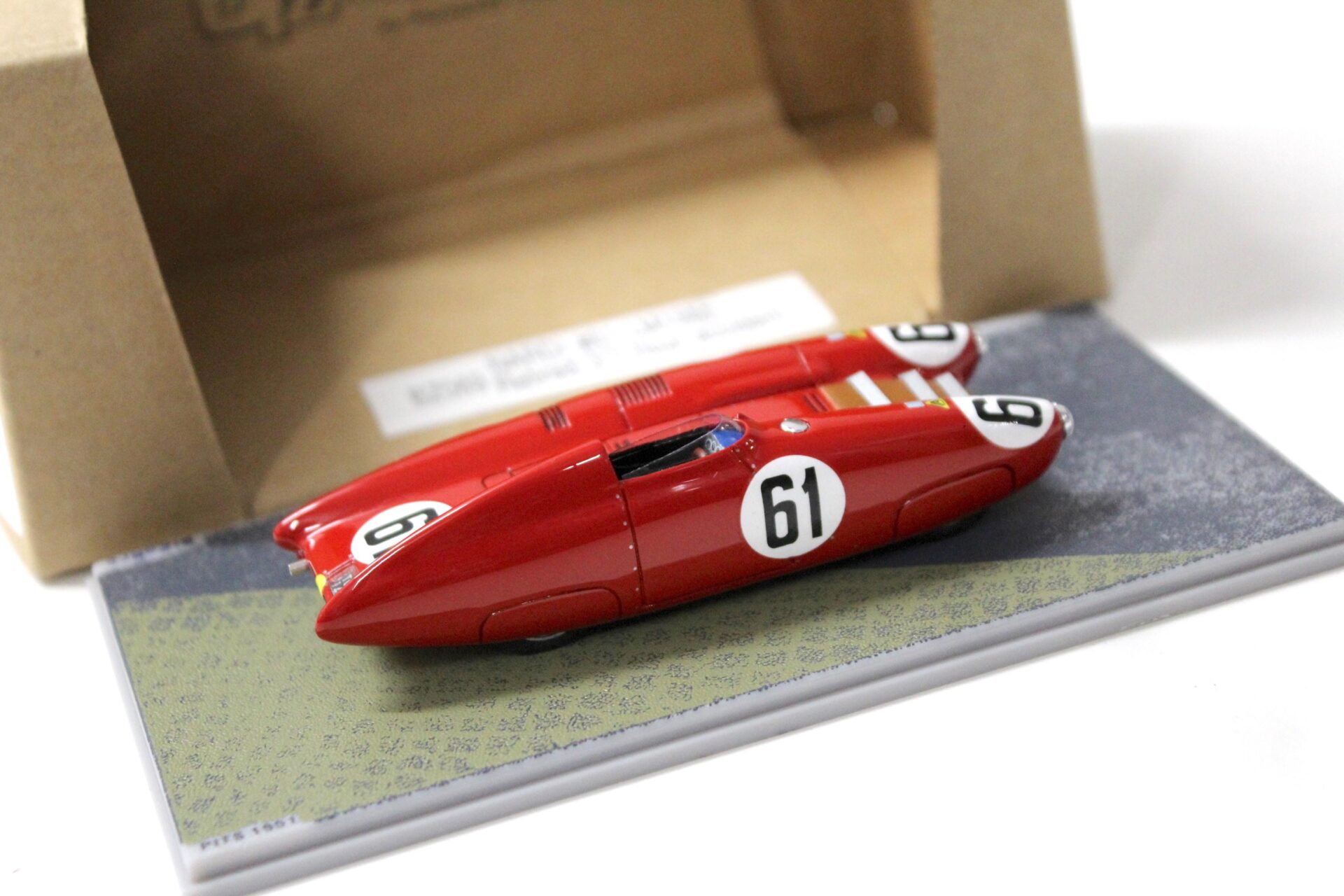 1:43 Spark Bizarre NARDI #61 Le Mans 1955 Retired 3rd hour accident