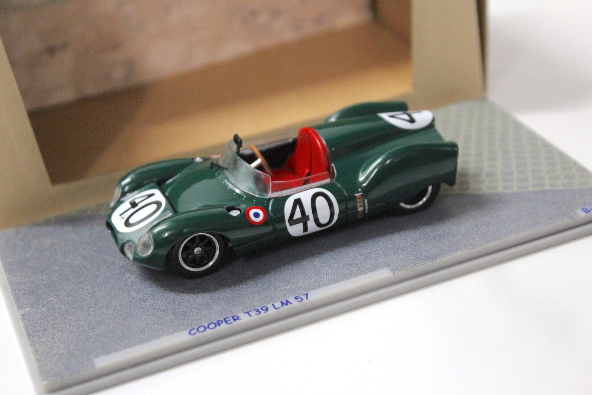 1:43 Spark Bizarre Cooper T39 MONACO Le Mans 1957 green #40