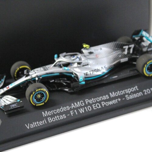 1:43 Minichamps Mercedes AMG Petronas F1 W10 EQ Bottas 2019 DEALER VERSION