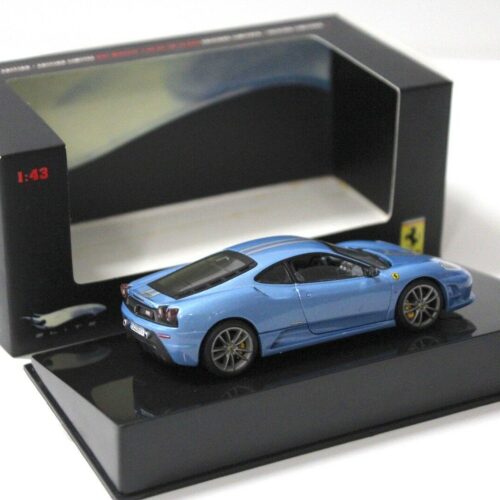 1:43 Hot Wheels Elite Ferrari F430 Scuderia blue