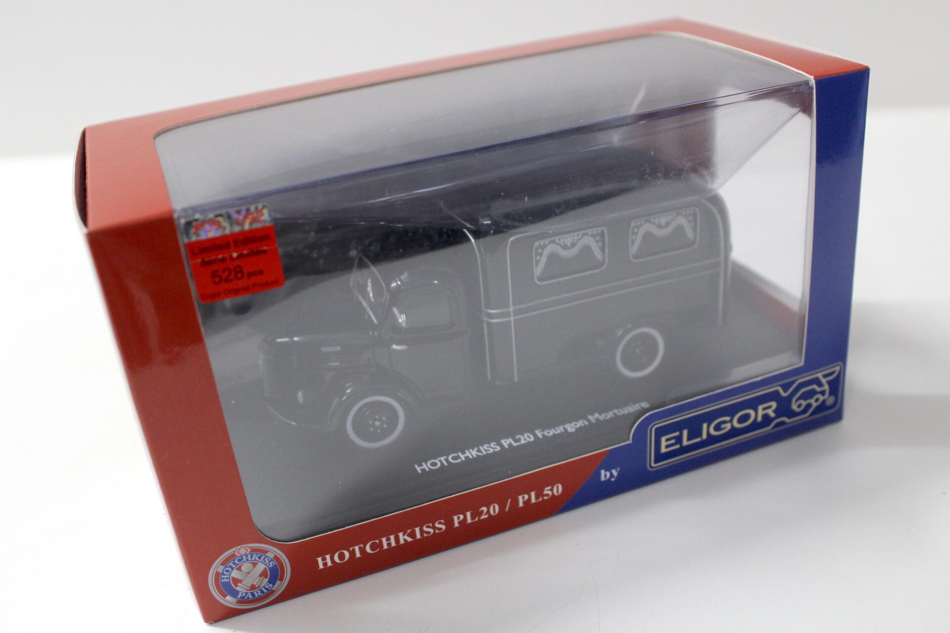 1:43 Eligor Hotchkiss PL20 Fourgon Mortuaire Hearse black