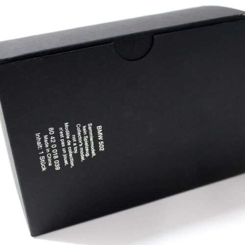 1:43 Minichamps BMW 502 V8 Limousine dark red DEALER VERSION