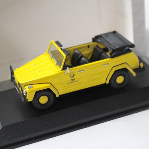 1:43 Minichamps VW 181 Deutsche Bundes Post Fernmeldedienst yellow