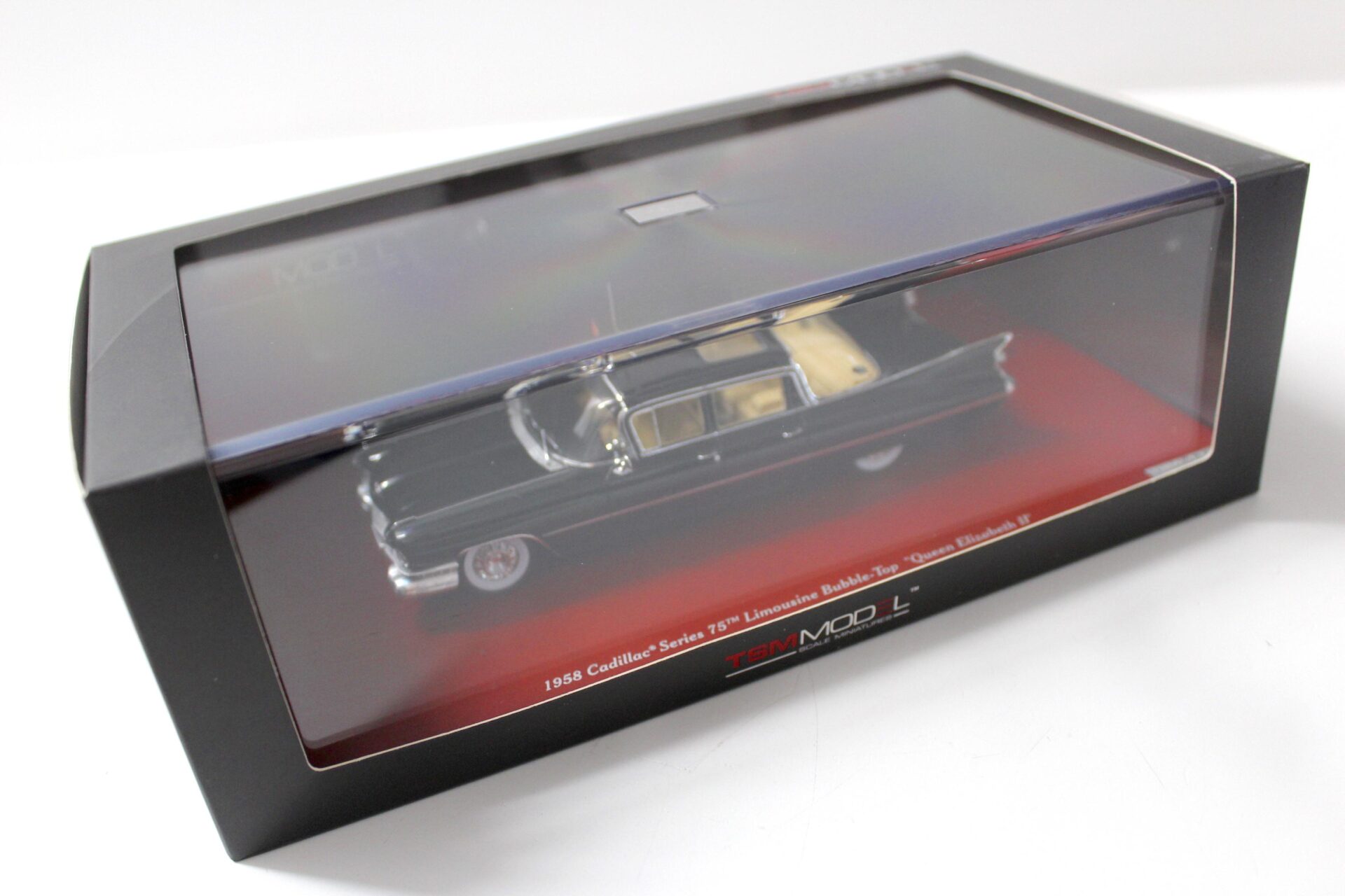 1:43 TSM True Scale 1958 Cadillac Series 75 Bubble-Top Queen Elizabeth II