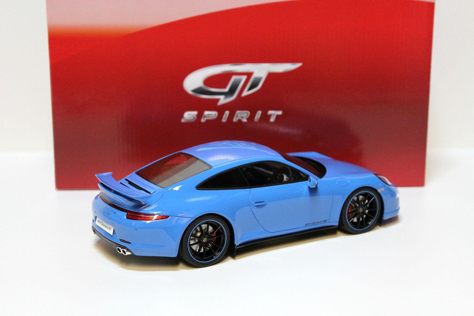 1:18 GT Spirit GT085 Porsche 911 (991) Carrera 4S Aero blue