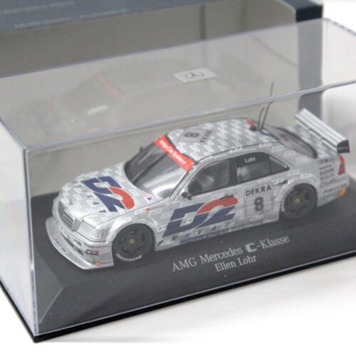 1:43 Minichamps AMG Mercedes C-Class DTM Ellen Lohr #8 D2 DEALER VERSION - Image 3
